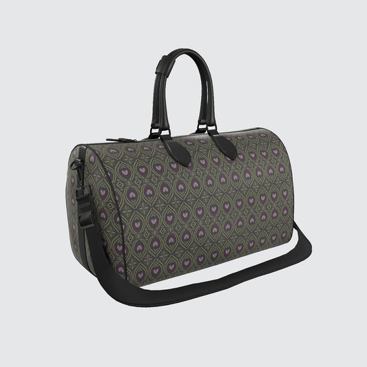 Duffle Bag - Acanthus Wreath Grape and Green