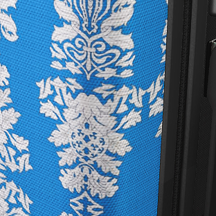 Suitcase - Cabin 55cm and 45cm - Damask On Blue Sky