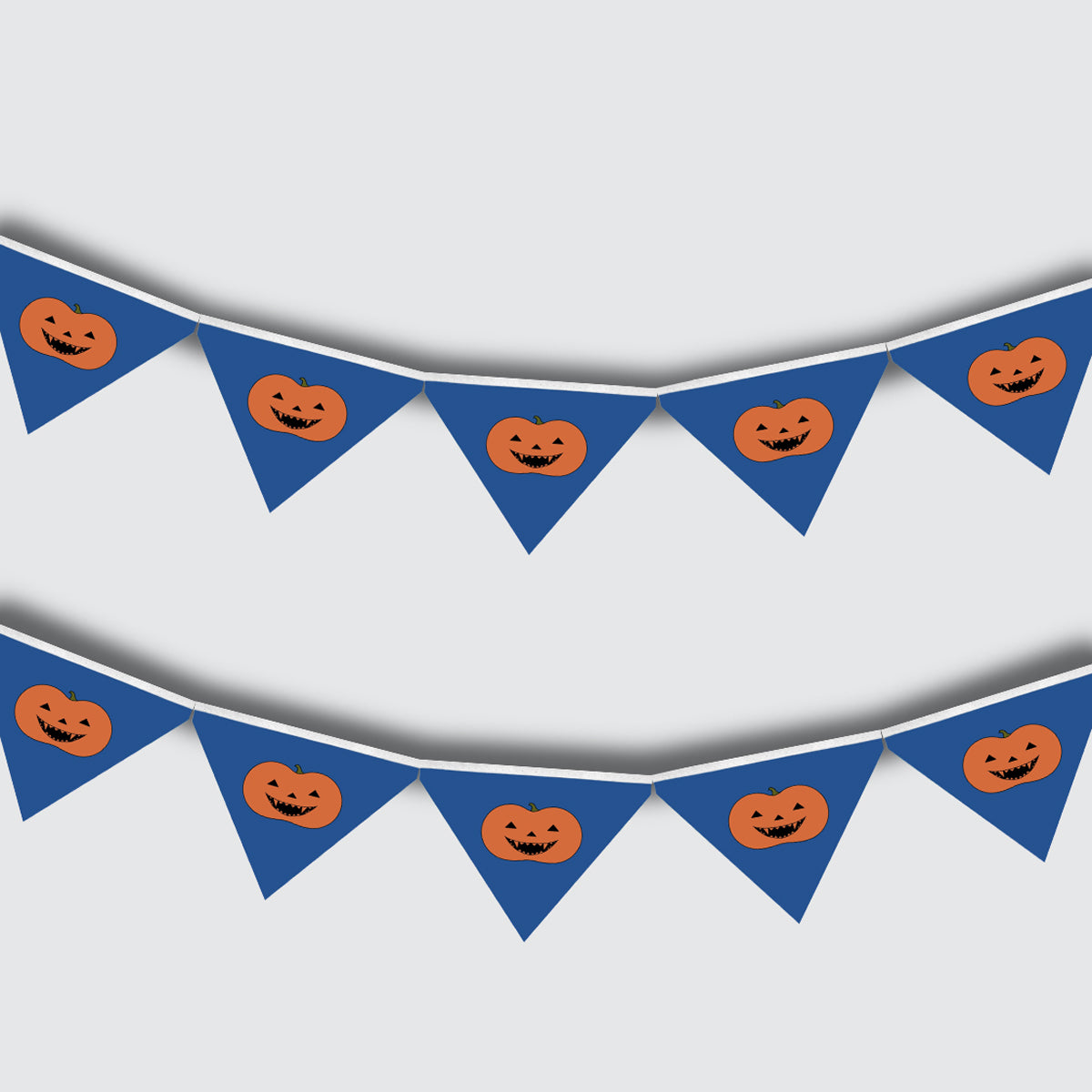 Halloween Pumpkin Bunting