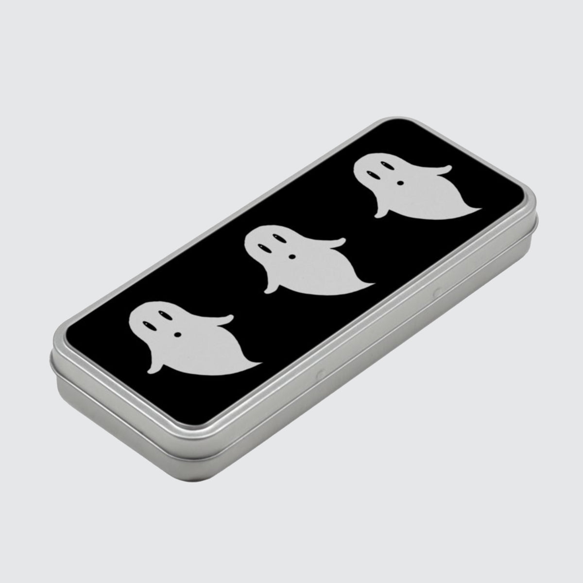 Halloween Ghost Pencil Box Tin