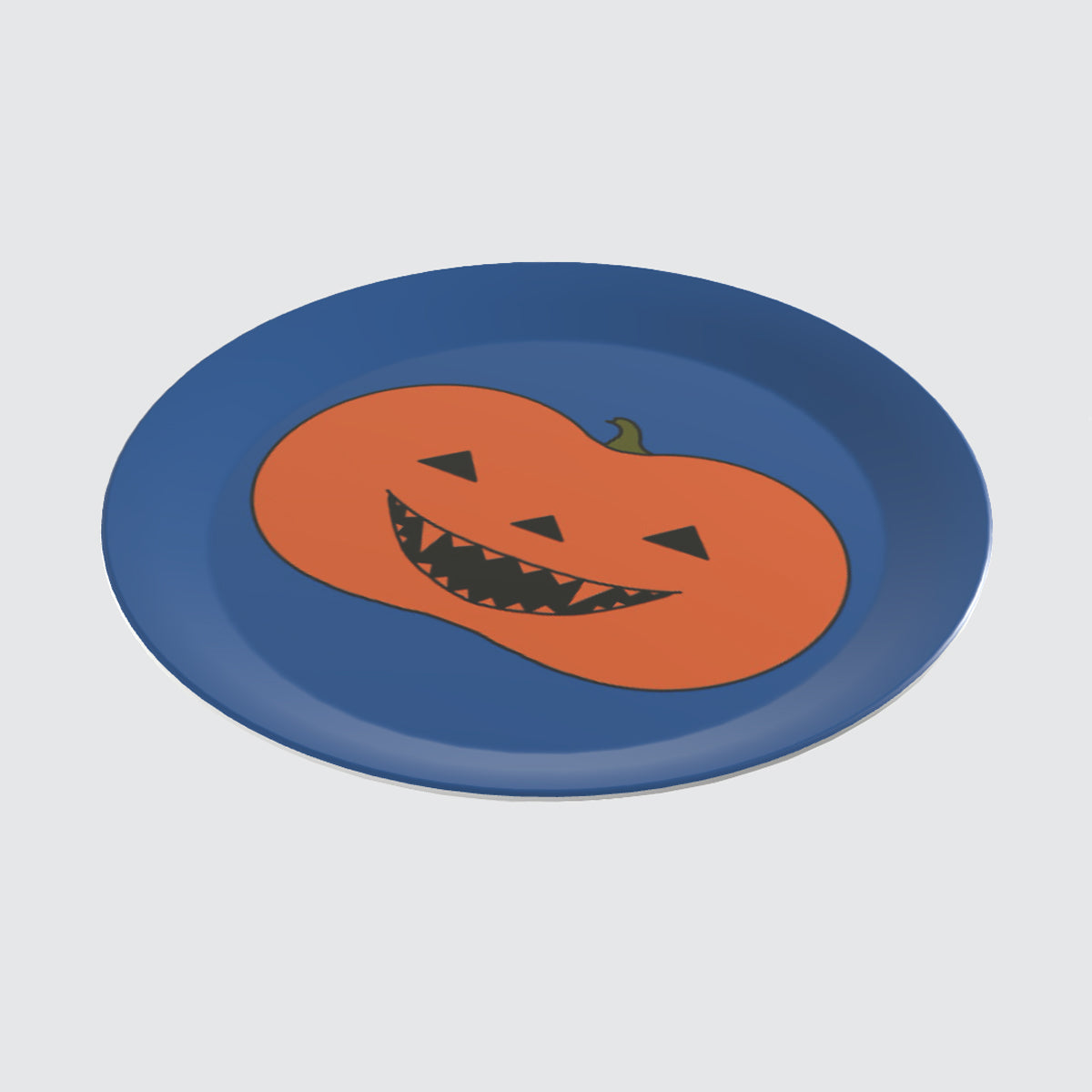 Halloween Pumpkin Party Plates