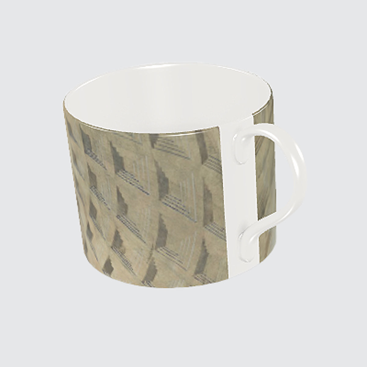 Bone China Cup and Saucer - Pantheon Dome