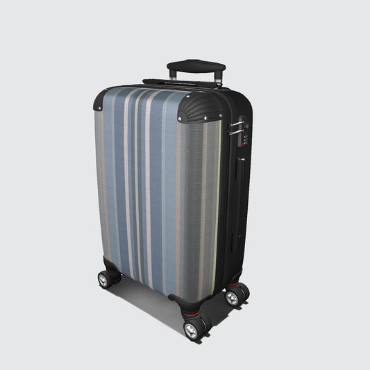Suitcase - Cabin 55cm and 45cm - Stripes Sea Light