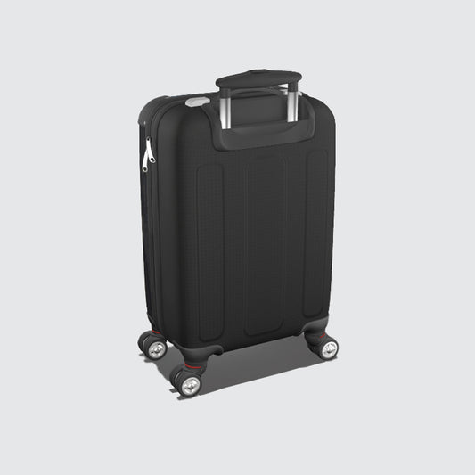 Suitcase - Small Cabin 45cm - King Charles Cavelier on Yellow