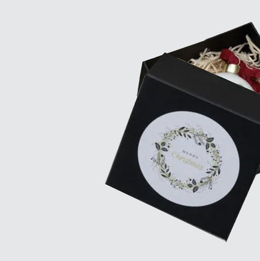 Bone China Bauble Decoration - Single - Dragon Design Golden