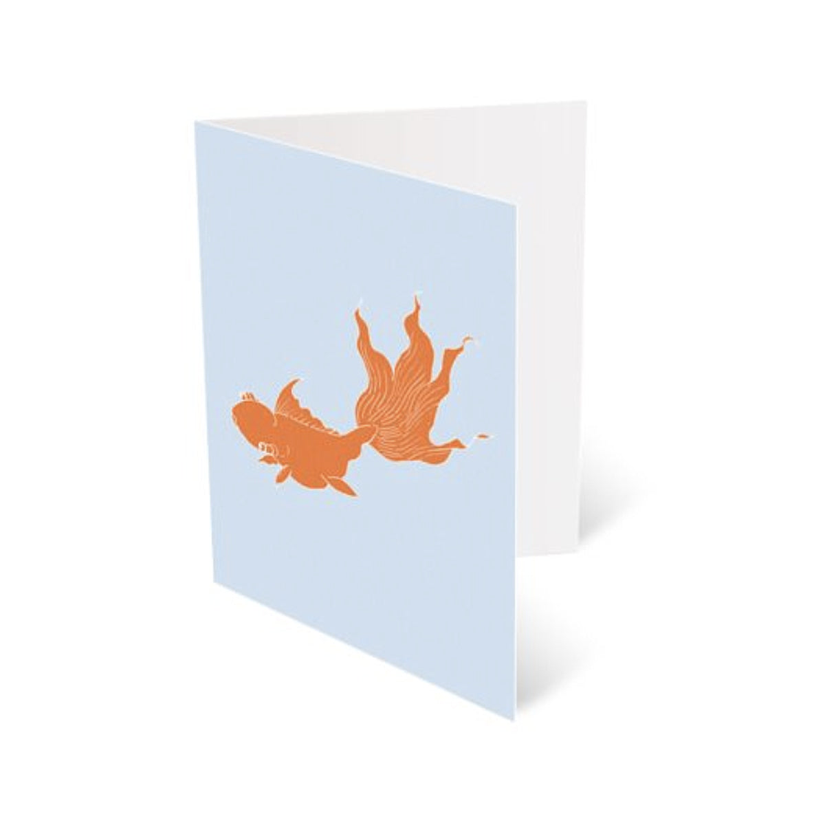 10 Card Pack Koi on Blue