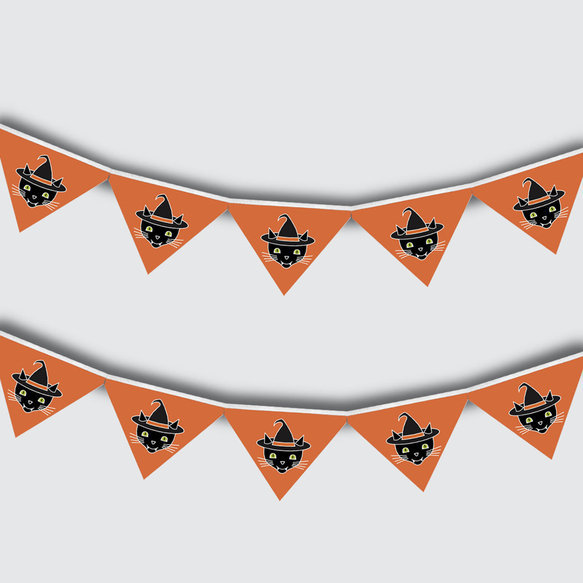 Halloween Cat Bunting