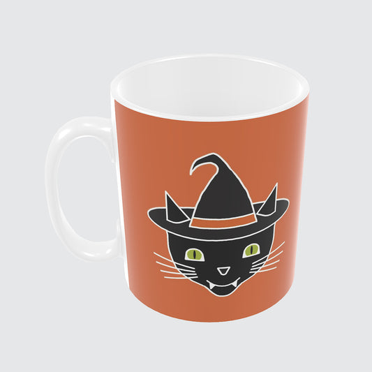 Halloween Cat Mug