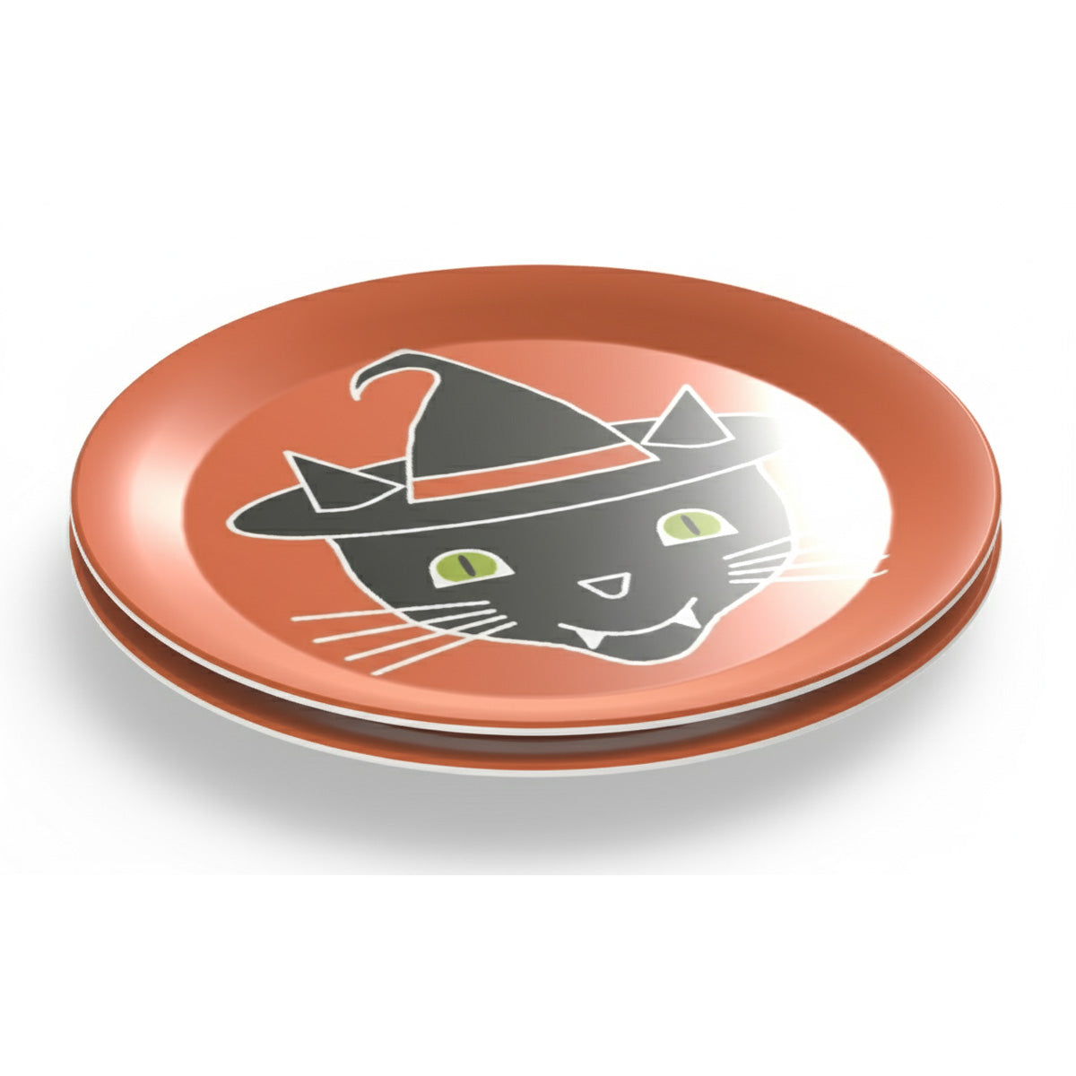 Halloween Cat Party Plates