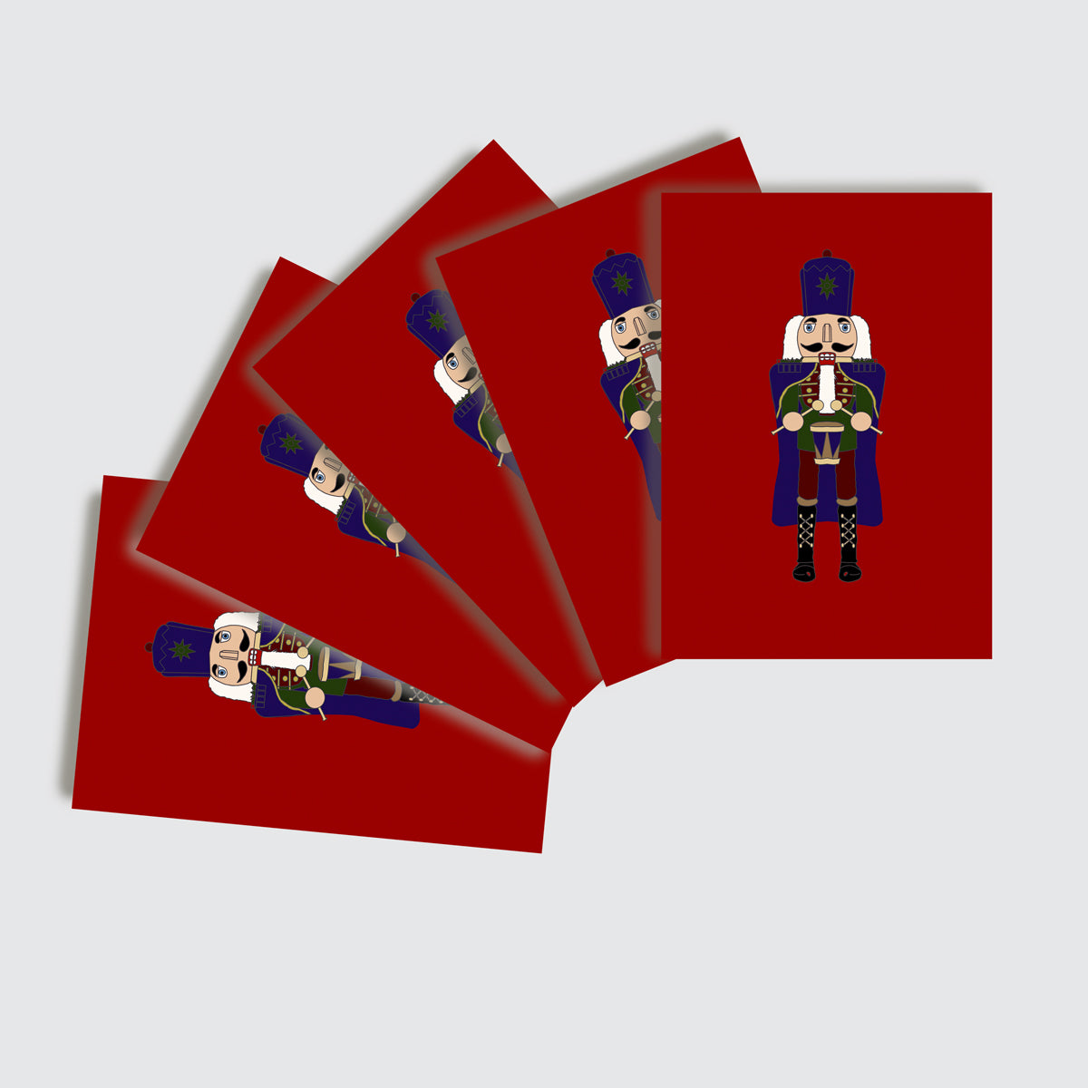 Pack Nutcracker Christmas Cards
