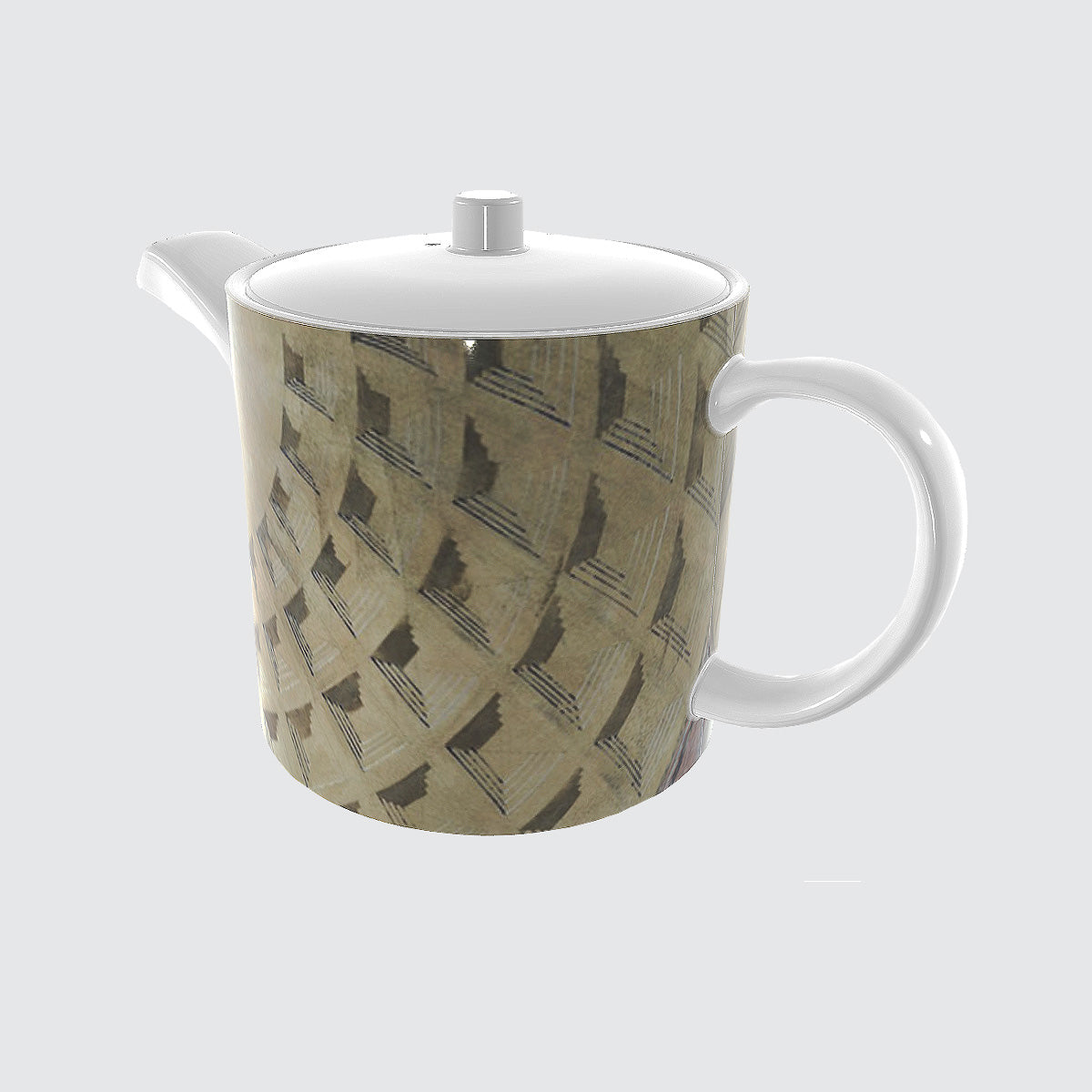 Bone China Teapot - Pantheon Dome