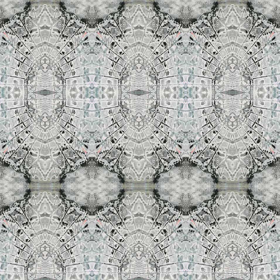 Wallpaper White Fan - £37.50 per sq metre