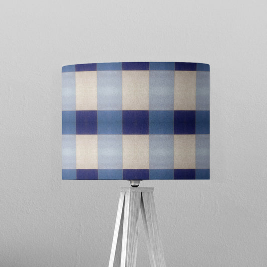 Lampshade 40cm - Blue Gingham