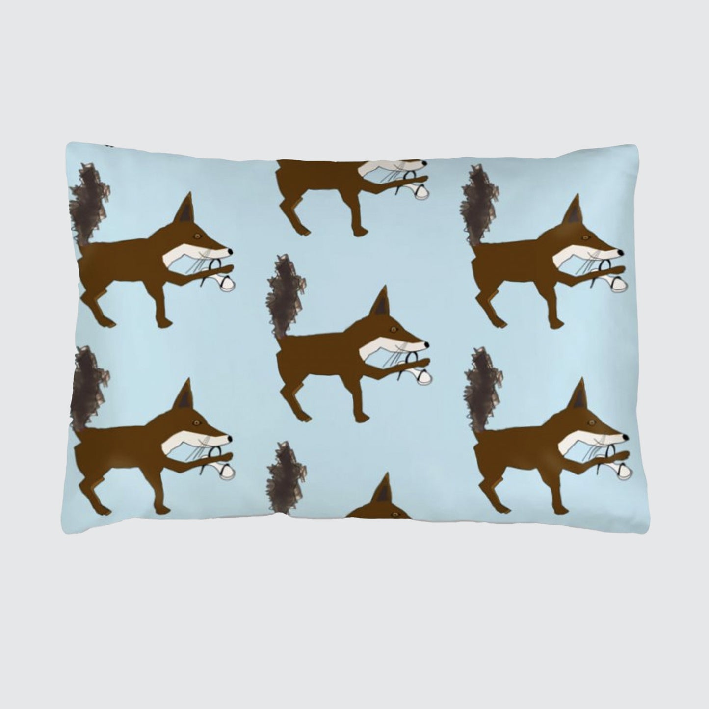 Silk Pillowcase For Children - Foxy The Fox