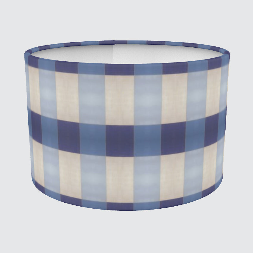 Lampshade 40cm - Blue Gingham