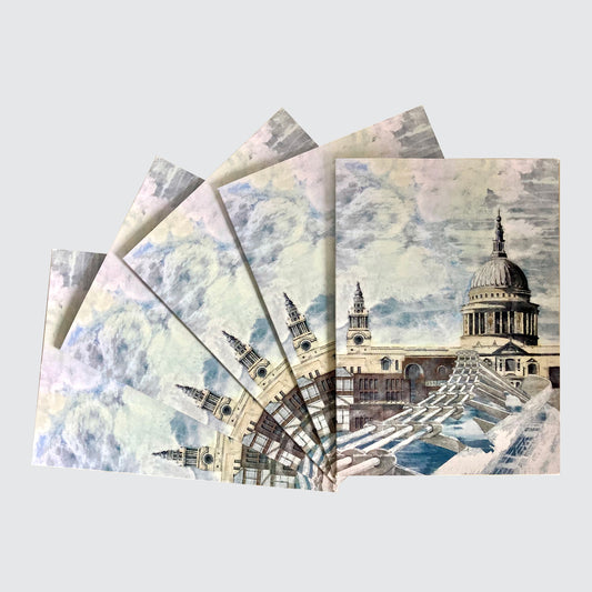 10 card pack St Pauls Greetings Cards - single design