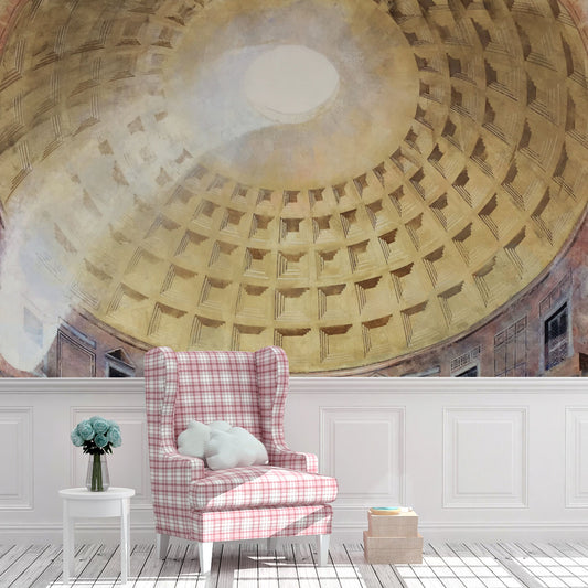 Wallpaper Mural of the Pantheon Dome - £50 per sq metre.