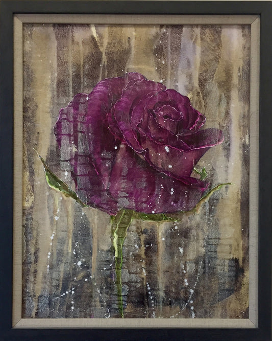 Original Art - Purple Rose