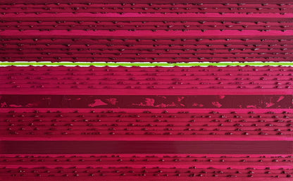 Stripes Oil Painting - Magenta