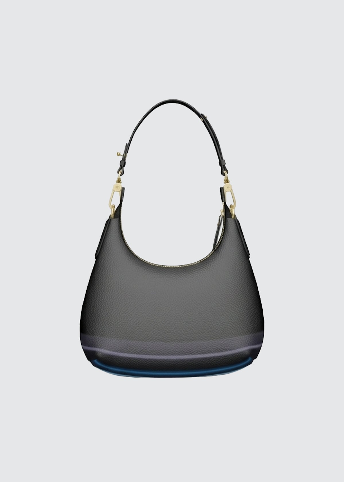 Handbag - Black Crescent