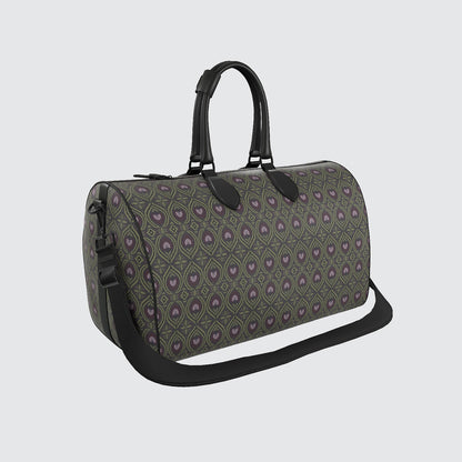 Duffle Bag - Acanthus Wreath Grape and Green
