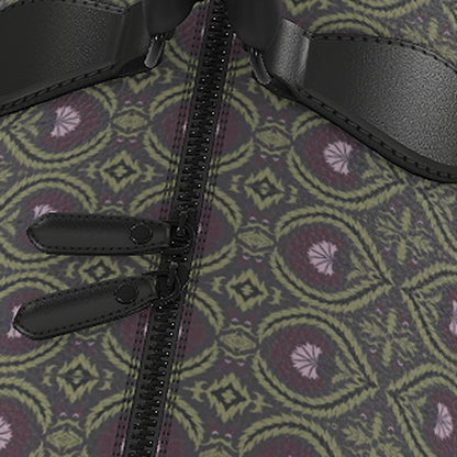 Duffle Bag - Acanthus Wreath Grape and Green