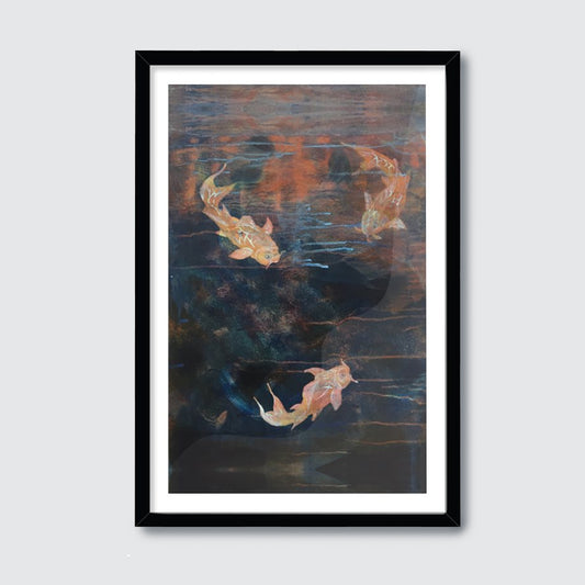 Art - Print - Three Koi
