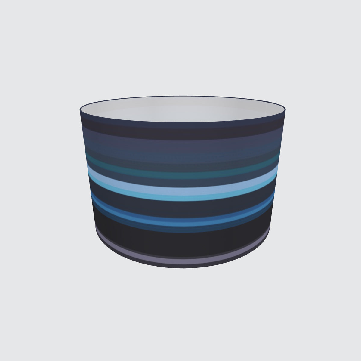 Lampshade 40cm - Blue Sea Stripes