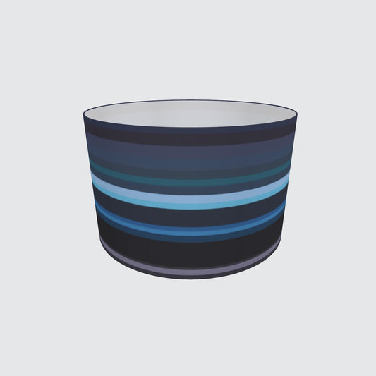 Lampshade 40cm - Blue Sea Stripes