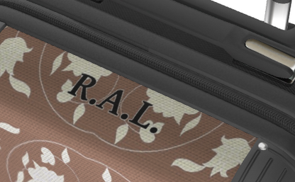 Suitcase - Cabin 55cm and 45cm - Carpet Flowers on Mocha