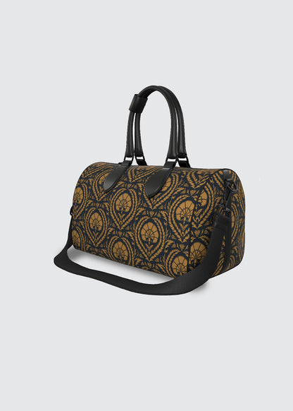 Duffle Bag - Small Acanthus Navy Ochre
