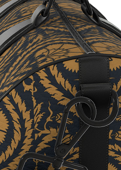 Duffle Bag - Small Acanthus Navy Ochre
