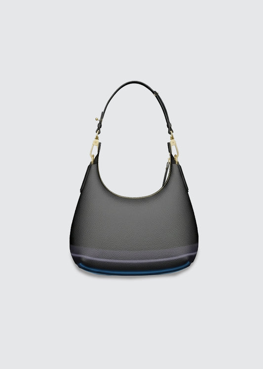 Handbag - Black Crescent