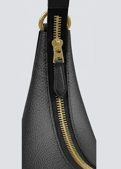 Handbag - Black Crescent