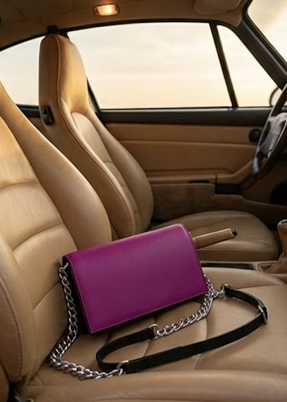 Handbag Dark Magenta Clutch