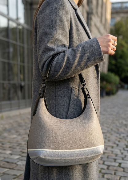 Handbag - Taupe Crescent
