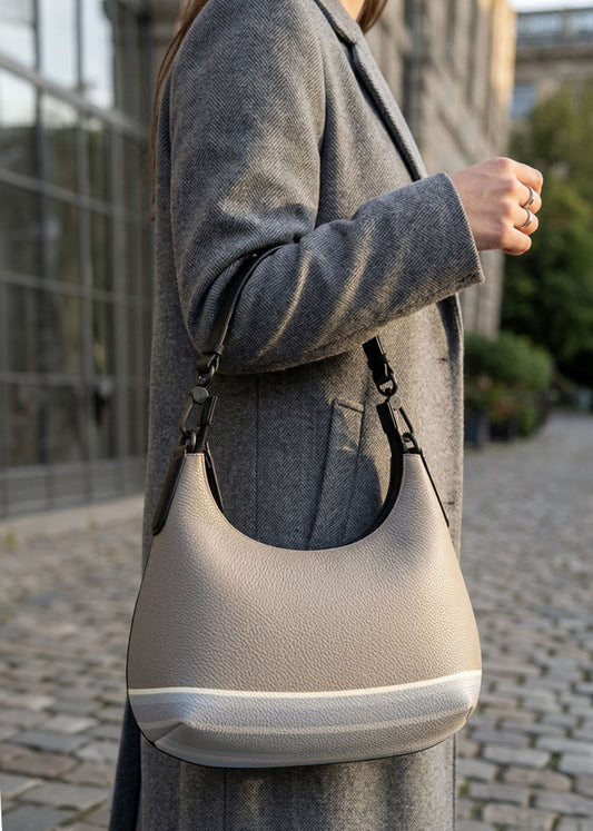 Handbag - Taupe Crescent