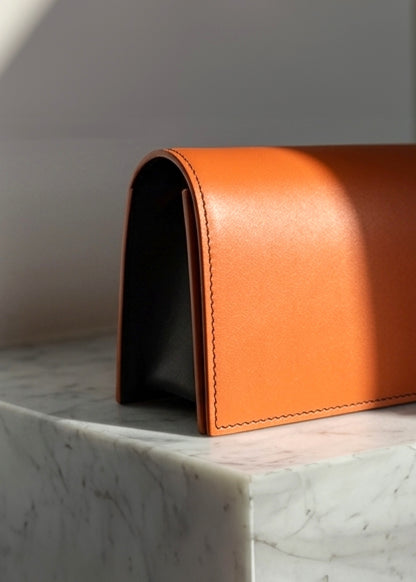 Handbag Orange Clutch