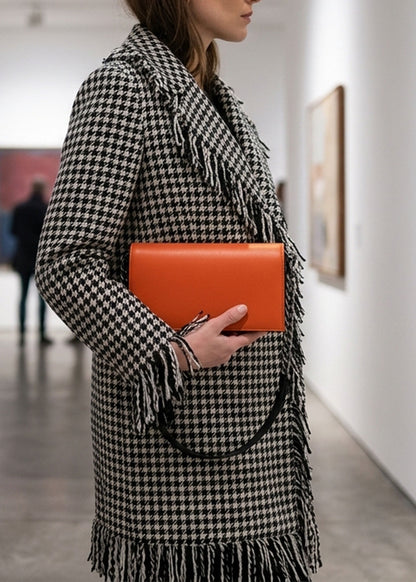 Handbag Orange Clutch