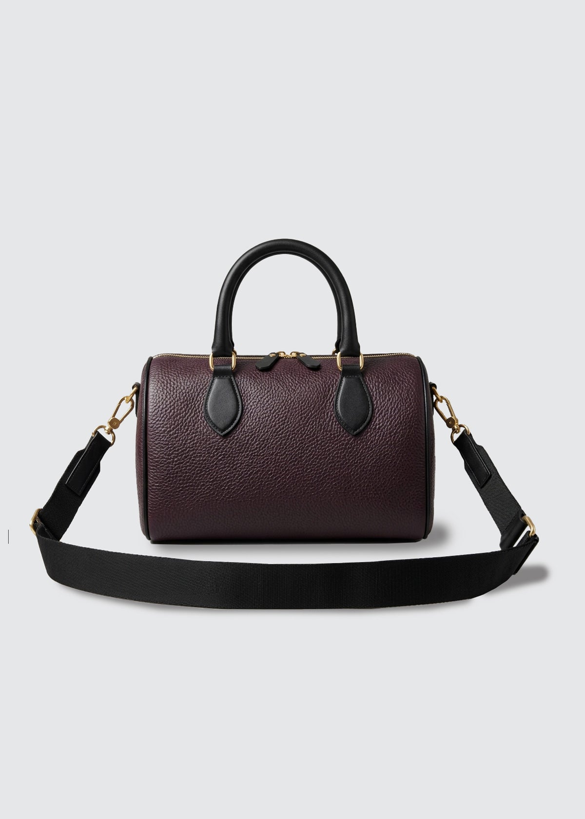 Handbag - Mini Duffle Aubergine