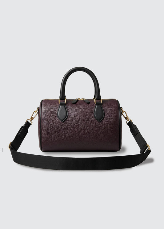 Handbag - Mini Duffle Aubergine