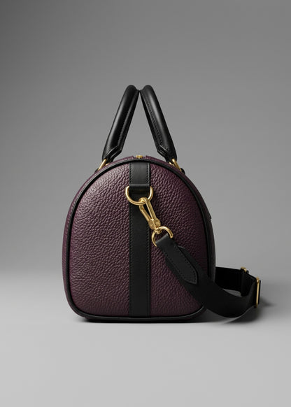Handbag - Mini Duffle Aubergine