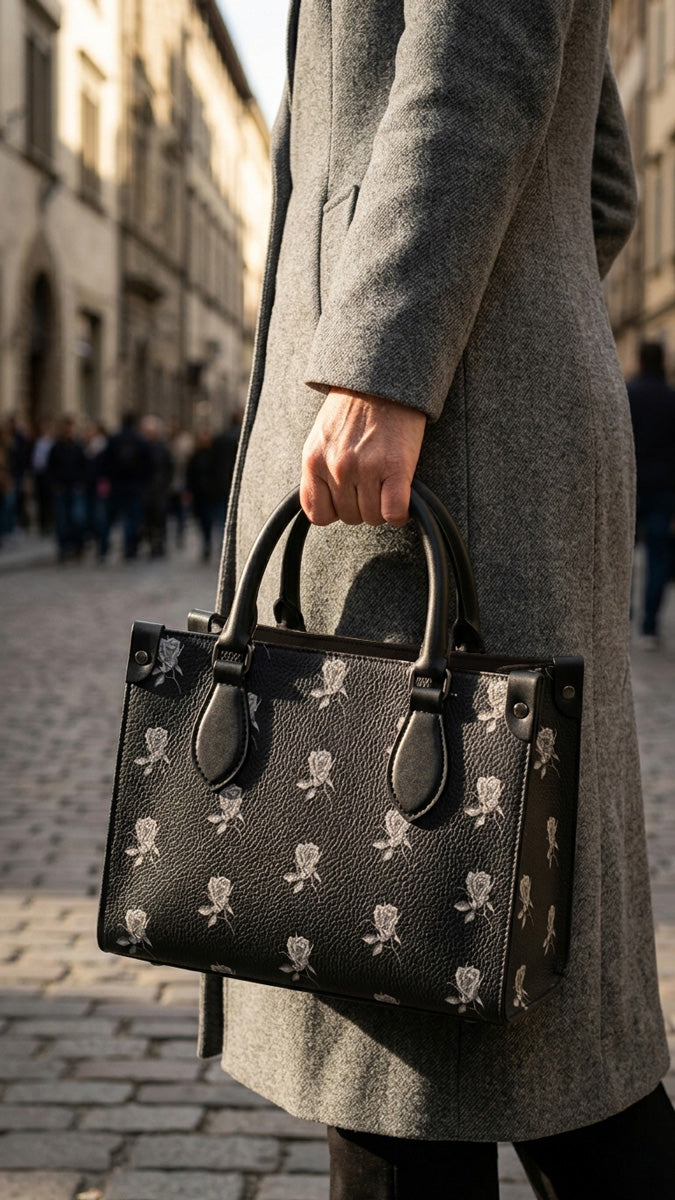 Handbag - Black Mini Shopper
