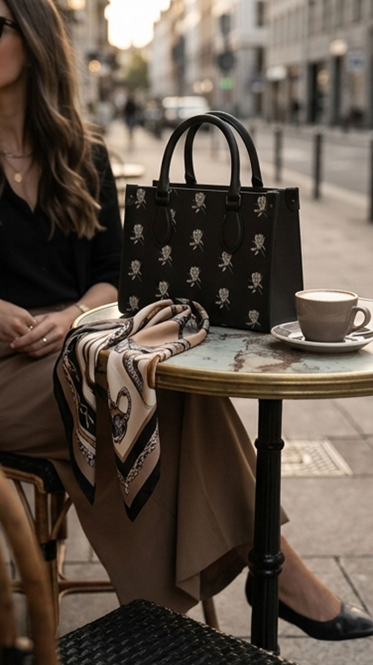 Handbag - Black Mini Shopper