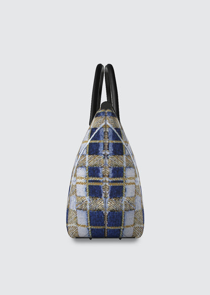 Handbag - Canvas Tartan Tote
