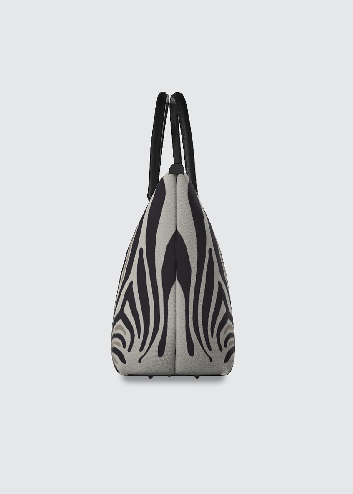 Handbag - Canvas Zebra Tote
