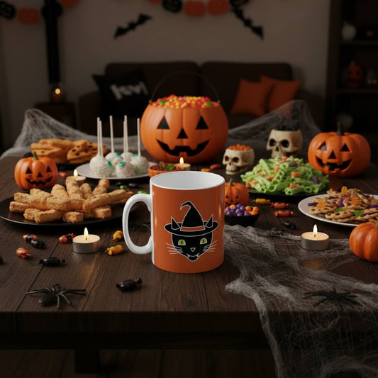 Halloween Cat Mug