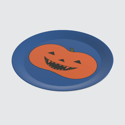 Halloween Pumpkin Party Plates