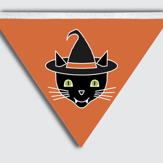 Halloween Cat Bunting