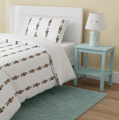 Nutcracker Single Duvet Cover with Pillowcase option.